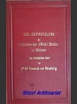 Die Entwicklung des Institutes der öffentlichen Bücher in Böhmen -Eine rechtshistorische Studie - MASCHEK von MAASBURG Michael Friedrich - náhled