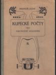 Kupecké počty pro obchodní akademie II. - náhled