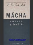 MÁCHA SNIVEC I BUŘIČ - Prosloveno na máchovském večeru v Národním divadle v Praze 22. května 1936 - ŠALDA František Xaver - náhled