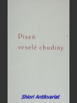 Píseň veselé chudiny - náhled