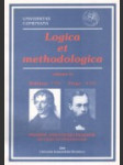 Zborník filozofickej fakulty Univerzity Komenského. Ř.[M] Logica et methodologica. T. 2/1989 - náhled