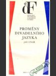 Proměny divadelního jazyka - náhled