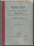 Čech Sv.: Nové písně, Praha 1888,  1. vyd. - náhled