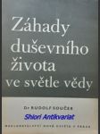 Záhady duševního života ve světle vědy - souček rudolf - náhled