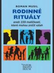 Rodinné rituály roman musil - náhled