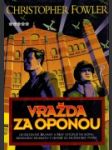 Vražda za oponou - náhled