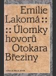 Úlomky hovorů Otokara Březiny - náhled