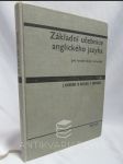 Základní učebnice anglického jazyka pro vysoké školy technické - náhled