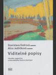 Viditelné popisy: Vizualita, sugestivita a intermedialita literární deskripce - náhled