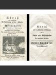 Abriss und ausführliche Erklärung aller Künste und Wissenschaften für erwachsene Personen. Erster Abschnitt [dějiny; historie; České království; zeměpis; ekonomika; staré tisky; 18. století] - náhled