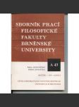 Sborník prací Filosofické fakulty Brněnské university, roč. XLIV/1995, řada jazykovědná (A) č. 43 - náhled