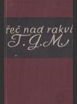 Řeč nad rakví T. G. M. - náhled