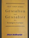 Gestalten und Gestalter des heutigen Europa - SFORZA Carlo - náhled