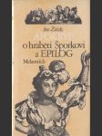 Apokryf o hraběti Šporkovi a Epilog - náhled