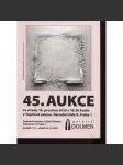 45. Aukce Galerie Dolmen (aukční katalog, obrazy, umění) - náhled