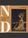 Othello   (divadelní program) - Národní divadlo - balet 1968 - náhled