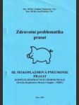 Zdravotní problematika prasat III.: Mykoplazmová pneumonie prasat (Komplex respiračních chorob prasat) - náhled