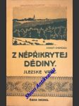 Z něpřikrytej dědiny - slezske vrše - řada druha - chamrád arnošt - náhled