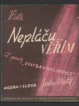 Nepláču...věřím - náhled