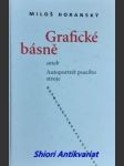 Grafické básně aneb autoportrét psacího stroje - texty z let 1968 - 1978 - horanský miloš - náhled