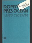 Dopisy přes oceán - náhled