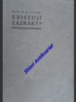 Existují zázraky ? - hynek ralph waldo (pseudonym rudolfa maria hynka) - náhled