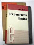 Pergamenová listina - náhled