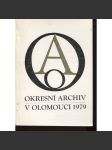 Okresní archiv v Olomouci 1979 (Sborník - Okresní archiv Olomouc) - náhled