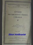 Úvod do archivní teorie i prakse - hrubý václav - náhled