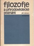 Filozofie a přírodovědecké poznání - náhled