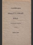 Kraličtí tiskaři bible - náhled