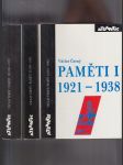 Paměti I.-III.: 1921-1938, 1938-1945, 1945-1972 (3 sv.) - náhled