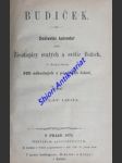 BUDÍČEK - Doživotní kalendář aneb : Životopisy svatých a světic Božích s dodatkem 365 nábožných a poučných básní - LHOTA Václav - náhled