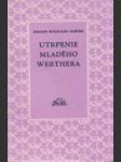 Utrpenie mladého Werthera - náhled