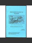 Phenomenological Inquiry. Vol./Sv. 20 (October/říjen 1996) [fenomenologie života; posvátno; náboženství; teologie] - náhled