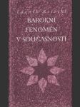 Barokní fenomén v současnosti - náhled