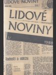 Lidové noviny 1988 - náhled