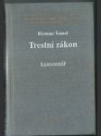 Trestní zákon – komentář - náhled