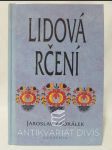 Lidová rčení - náhled