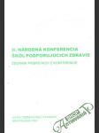 II. národná konferencia škôl podporujúcich zdravie - náhled