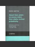 Deset tisíc změn se znovu mění. Dno všeho vrchol prázdnoty. Rozhovory a promluvy českých literátů z let 1990-1995 [Ajvaz, Viktor Fischl, Jiří Kolář, J. Hiršal, Daniela Hodrová, B. Grögerová, Červenka] - náhled