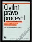 Civilní právo procesní - náhled