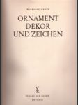 Ornament dekor und zeichen - náhled