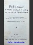 Pobožnost u hrobů svatých českých patronů na Hradčanech - MÁLEK Josef - náhled