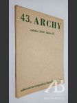 43. archy v červnu léta Páně 1938 - náhled