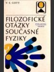 Filozofické otázky současné fyziky - náhled