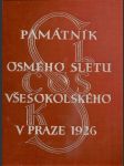 Památník  osmého  sletu  všesokolského  v  praze  1926 - náhled