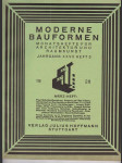 Moderne bauformen - monatshefte für architektur und raumkunst - xxvii. jahrgang - heft 3 - märz 1928 - náhled