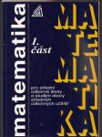 Matematika pro střední odborné školy a studijní obory středních odborných učilišť 1. část - náhled