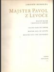 Majster  pavol  z  levoče - náhled